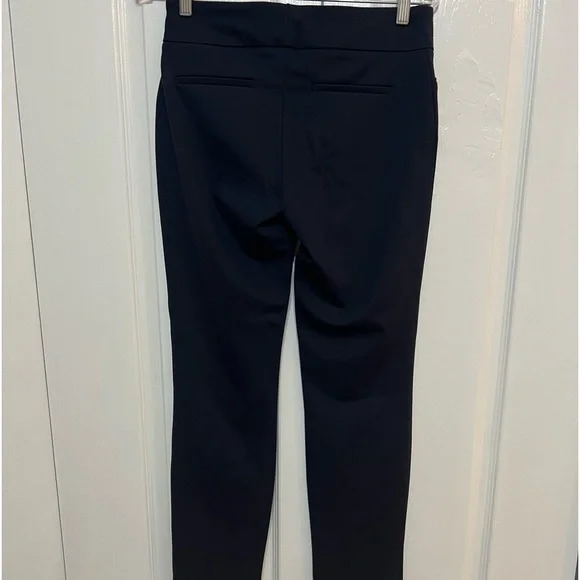 Dalia Navy Blue Stretch Pull on closure Women pant size S/ CH - Picture 2 of 6